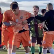 Argentine footballer faces lifetime ban after punching and kicking referee