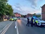 Armed Police in Riot Gear Cordon Off Toxteth Street for House Search