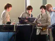 Beatles Biopic Cast Recreate Iconic Shea Stadium Gig in Spain