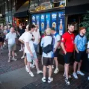 Boston Pub Overrun by Scots Gets Extra Beer Fridges for England Game