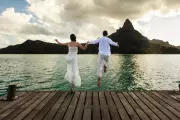Bride Warns About Drowning Risk After Wedding Pool Jump Nearly Fatal