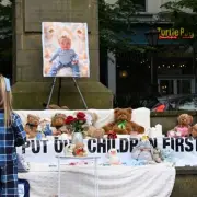 Candle-lit Vigil for Murdered Toddler Preston Davey on His Birthday