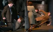 Charlie Heaton Films Fiery Brawl Scene for Peaky Blinders