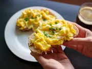 Chef's 45-Second Microwave Scrambled Eggs Recipe Uses Mayo for Creaminess