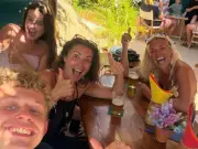 Coronation Street's Alison King Stuns Fans on Holiday with Co-Stars in Ibiza
