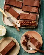 Crispy Toffee Brownies and Carrot Cake Blondies: Fun Family Bakes