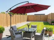Debenhams Slashes Outsunny 3m Parasol Price by 70%: Now £68.85