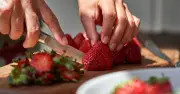 Don't Throw Away Strawberry Tops: Make Delicious Syrup Instead