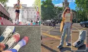 Eilish McColgan Forced to Wear Medical Boot After London Marathon Injury