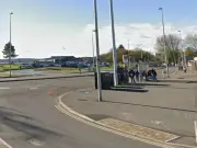 Elderly woman injured in bike crash on busy Swansea road