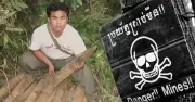 Ex-child soldier cleared 50,000 landmines without protective gear