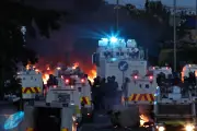 Family of Belfast stabbing victim 'disgusted' by rioting scenes