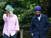 Father of Henry Nowak's killer covers face in court over weapons charges