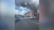 Fire Engulfs Middlesbrough Takeaway: Eight Fire Engines Respond