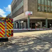 Firefighters Battle Blaze at Bolton Coffee Shop Building