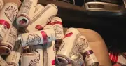 Florida Police Find 34 Open Alcohol Cans in Speeding Driver's Car