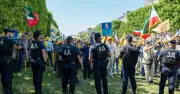 French Police Stop Express Reporter at Iran Protest After Bomb Threat