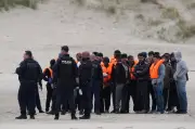 French Riot Police Deployed on Beaches to Halt Migrant Crossings
