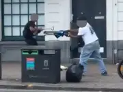 Heatwave Brawl: Men Use Camping Chairs as Weapons Outside Wood Green Station