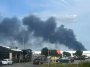 Huge Fire in Widnes Sends Black Smoke Across Merseyside