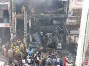 India Building Fire Kills 14, Most Victims Students in Lucknow