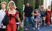 Jessica Simpson and Eric Johnson Awkward Reunion at Son's Graduation
