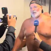 John Fury Calls Out 'Worm' Carl Froch in Wild Shirtless Rant