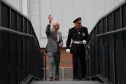 King Charles Delights Crowds with Impromptu Rainy Walkabout in Grimsby