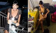 Lily Allen Dazzles in Sheer Top and Fishnets at Mighty Hoopla Festival