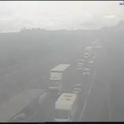 M6 Shut in Lancashire After Lorry Jack-Knifes and Spills Fuel