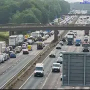 M62 Traffic LIVE: Queues Build After Crash, Two Lanes Closed on Eastbound