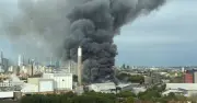 Major Bermondsey Recycling Centre Fire Sends Thick Smoke Across London