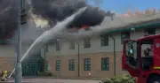 Major Fire Erupts at Abercynon Business Centre, Smoke Hits A470