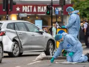 Man charged with attempted murder after Ealing car hits pedestrians