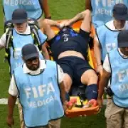 Man Utd Transfer Concern as Ugarte Stretchered Off in Tears at World Cup