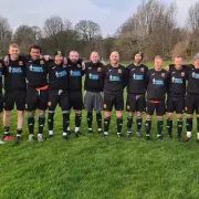 Marden FC Over 40's Cycle 41 Miles for Prostate Cancer Fundraising