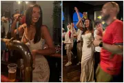 Maya Jama Praised as 'Woman of the People' After Pulling Pints in Pub Following Red Carpet Event