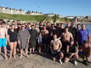 Men Gather for Life-Changing North Sea Dip to Boost Mental Health