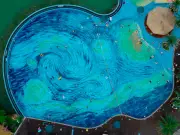 Merlin the Duck and Van Gogh Pool: Photos of the Day – Tuesday