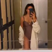 Michelle Keegan Stuns in Own Swimwear Brand for 39th Birthday Celebration