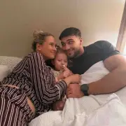 Molly-Mae Hague and Tommy Fury Spotted with Newborn and Bambi