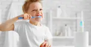Parents waste 8 minutes a day negotiating with kids over toothbrushing