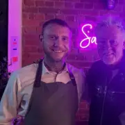 Paul Young Dines at Sambuca in Consett Before North East Gigs