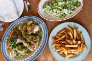 Perfect Dinner Party Menu: Cocktails, Roast Chicken, and Cake
