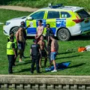 Police Called on Swimmers Cooling Off with Swans in Hampstead Heath Pond