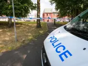 Police Cordon Off Area in Harpurhey Near Former Embassy Club