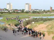 Police Issue Dispersal Order After Gangs Gather at Crosby Beach for Fights and Laughing Gas