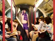 Pop-Up Sauna Appears on Tube as Commuters Name Hottest Lines
