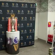 Premier League Trophy Stuns Newcastle Corner Shop Customers