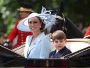 Prince Louis Branded Double of Grandfather Michael Middleton at Trooping the Colour